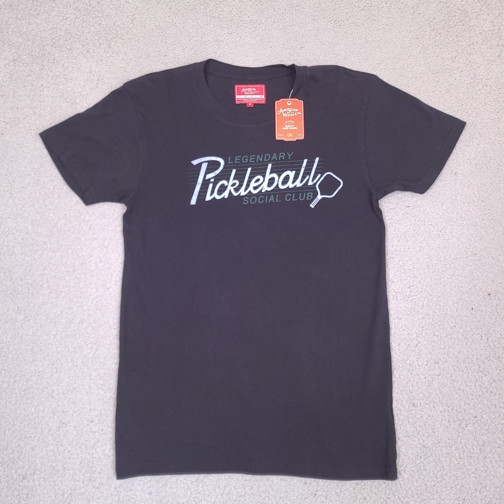 Pickleball T-Shirt Adult Small Legendary Social Club Graphic Tee American Needle